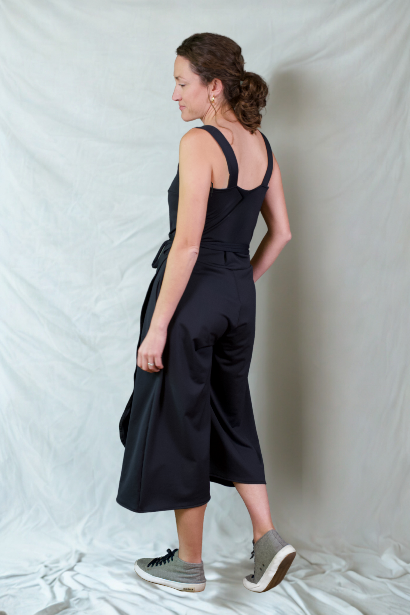 Pre-Order / Performance Fabric Reformed Dress - Raven Black